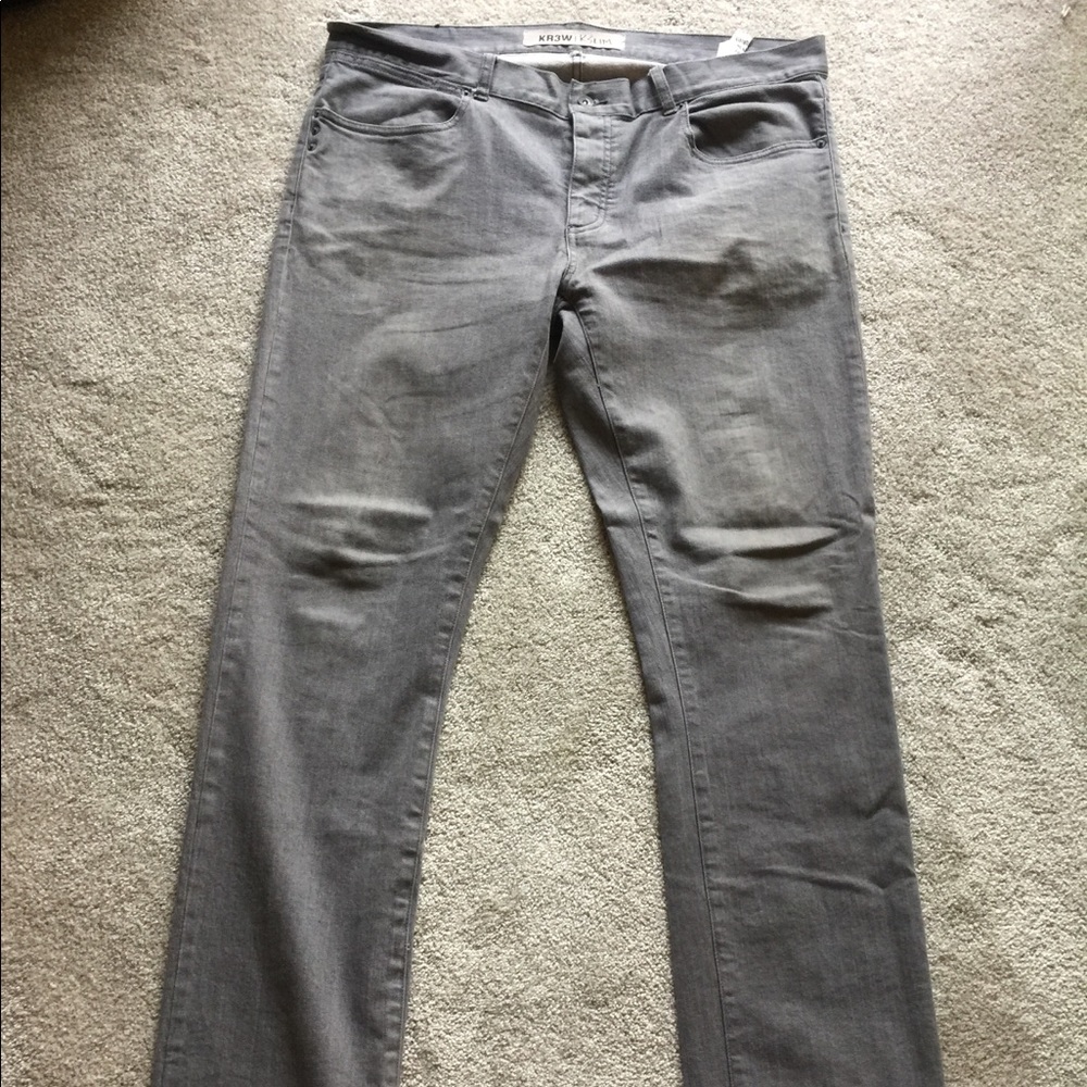 Kr3w slim grey jeans